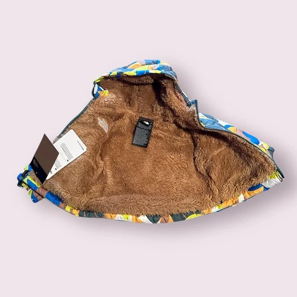 NWT Baby The North Face Reversible Mount Chimbo Geometric Winter Jacket 3-6 Mon - Picture 6 of 13